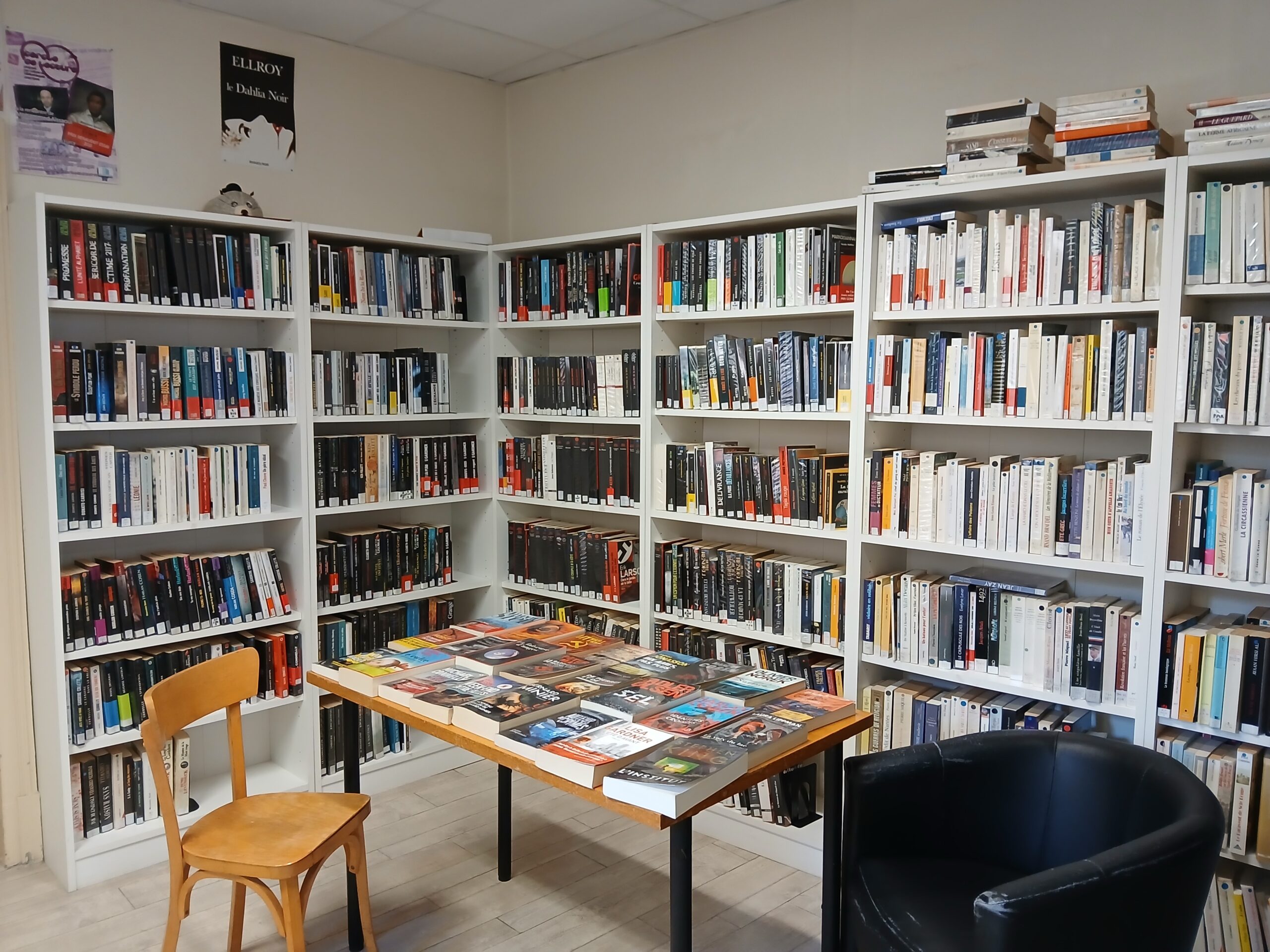 Romans policiers et romans historiques © Culture et Bibliothèques Pour Tous, tous droits réservés.